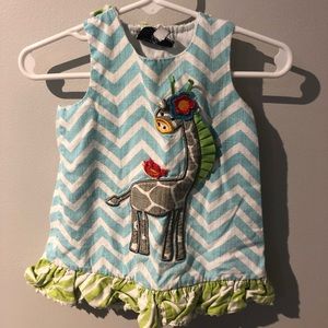 Mud Pie giraffe dress